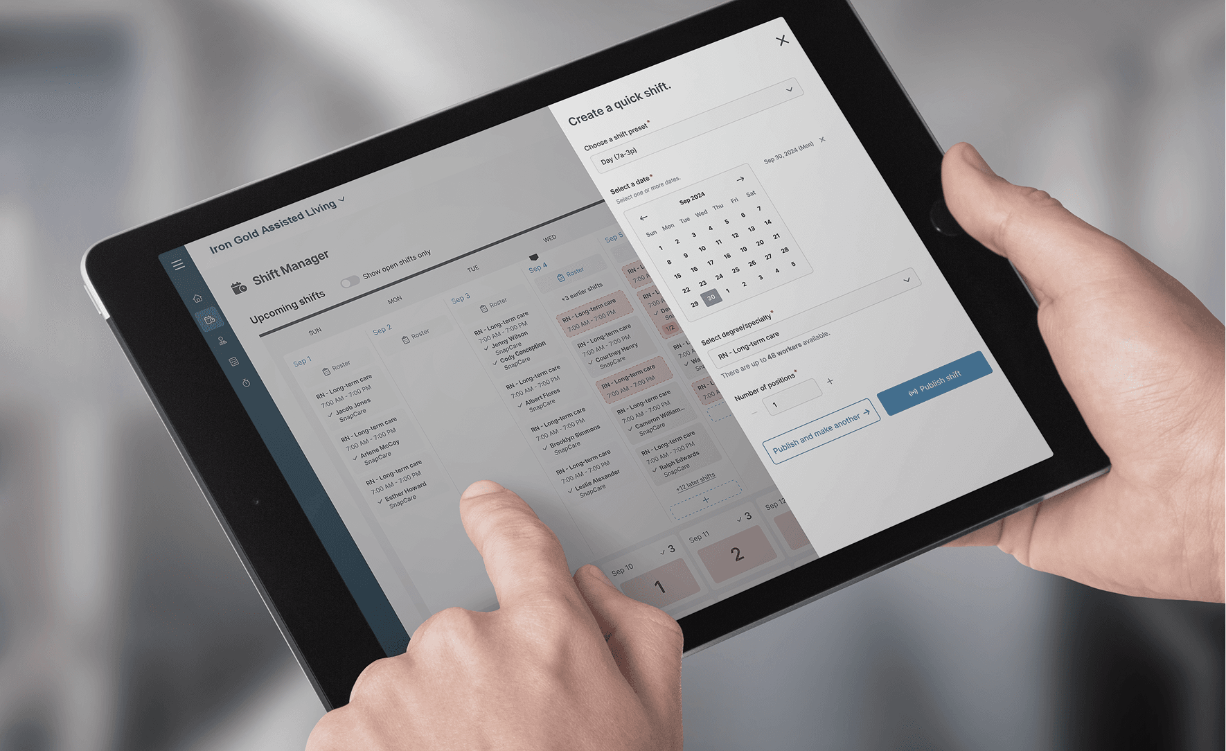 Healthcare SaaS Booker